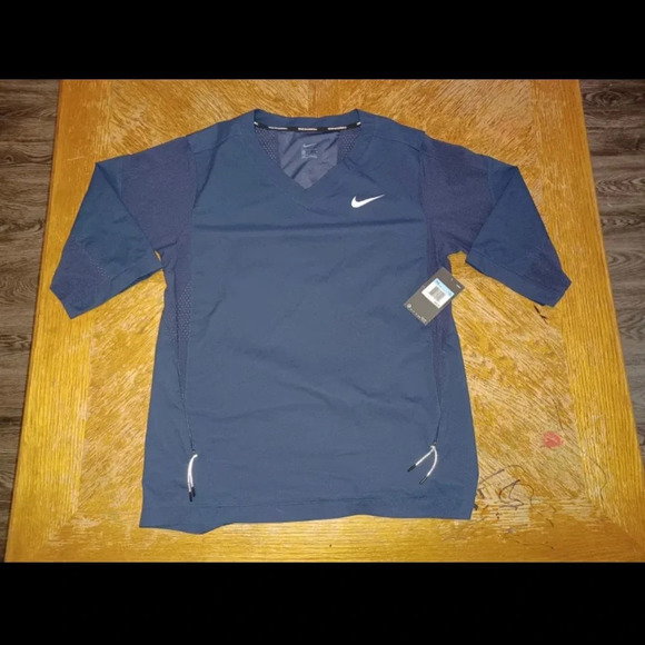 NIKE Baseball 3/4 Sleeve Dri Fit Jacket Men's Size Medium NWT (897383-419). - Picture 1 of 8